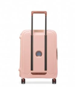 Delsey Moncey 55 Cm Slim 4 Double Wheels Cabin Trolley Case Pink -Beroemde Bagage Winkel 384480319 3 600