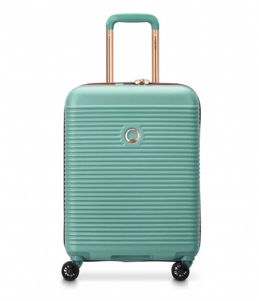 Delsey 4 Double Wheels Cabin Slim Trolley Case 55cm Amande 3 Delsey 4 Double Wheels Cabin Slim Trolley Case 55cm Amande