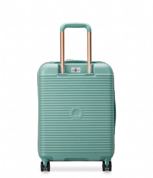 Delsey 4 Double Wheels Cabin Slim Trolley Case 55cm Amande 5 Delsey 4 Double Wheels Cabin Slim Trolley Case 55cm Amande - Afbeelding 3