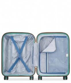 Delsey 4 Double Wheels Cabin Slim Trolley Case 55cm Amande 11 Delsey 4 Double Wheels Cabin Slim Trolley Case 55cm Amande -Beroemde Bagage Winkel 385980 Amande 4 600