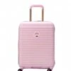 Delsey 4 Double Wheels Cabin Slim Trolley Case 55cm Pink -Beroemde Bagage Winkel 385980 Pink 1 600