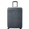 Delsey 4 Double Wheels Trolley Case 67cm Graphite -Beroemde Bagage Winkel 385981 Graphite 1 600