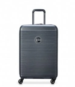 Delsey 4 Double Wheels Trolley Case 67cm Graphite