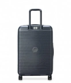 Delsey 4 Double Wheels Trolley Case 67cm Graphite -Beroemde Bagage Winkel 385981 Graphite 3 600