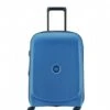 Delsey Belmont Plus 55 Cm Slim 4 Double Wheels Cabin Trolley Case Blue Zinc -Beroemde Bagage Winkel 386180372 1 600