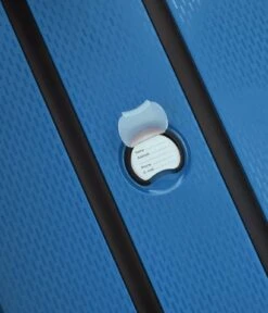 Delsey Belmont Plus 55 Cm Slim 4 Double Wheels Cabin Trolley Case Blue Zinc -Beroemde Bagage Winkel 386180372 5 600