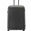 Delsey 4 Double Wheels Trolley Case 76cm Black -Beroemde Bagage Winkel 386182 Black 1 600