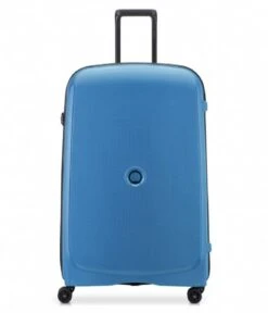 Delsey Belmont Plus 83 Cm 4 Double Wheels Expandable Trolley Case Bleu Zinc