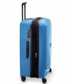 Delsey Belmont Plus 83 Cm 4 Double Wheels Expandable Trolley Case Bleu Zinc -Beroemde Bagage Winkel 386183072 Bleu Zinc 3 600