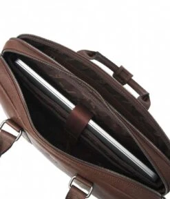 Martin Laptoptas 15.6 Inch Bruin -Beroemde Bagage Winkel 419473 Bruin 4 600