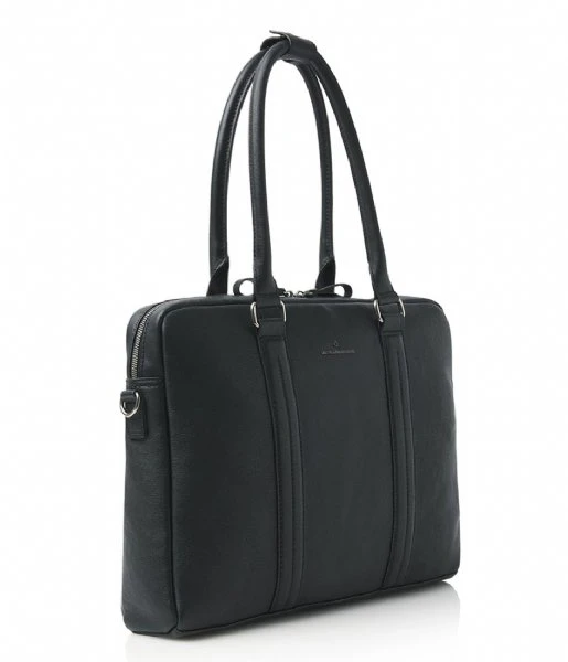 Mirjam Schoudertas 15.6 Inch Zwart 4 Mirjam Schoudertas 15.6 Inch Zwart - Afbeelding 2