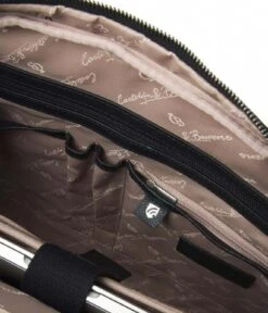 Mirjam Schoudertas 15.6 Inch Zwart 11 Mirjam Schoudertas 15.6 Inch Zwart -Beroemde Bagage Winkel 419666 Zwart 4 600