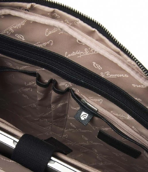 Mirjam Schoudertas 15.6 Inch Zwart 6 Mirjam Schoudertas 15.6 Inch Zwart - Afbeelding 4