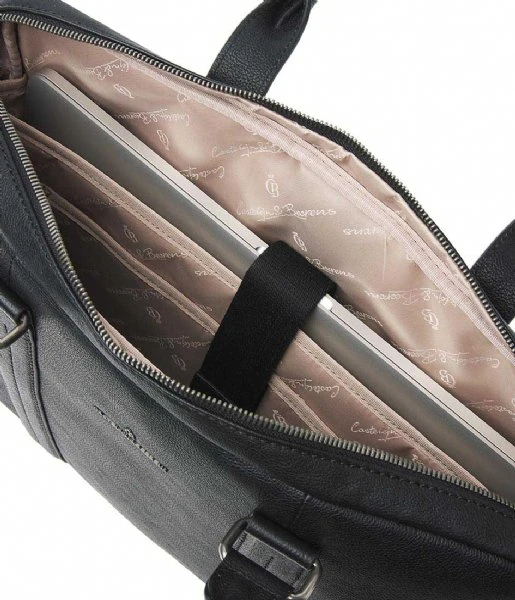 Mirjam Schoudertas 15.6 Inch Zwart 7 Mirjam Schoudertas 15.6 Inch Zwart - Afbeelding 5