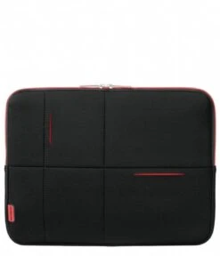 Samsonite Airglow Sleeves Laptop Sleeve 15.6 Inch Black Red