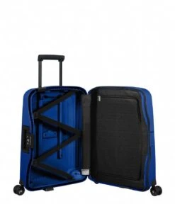 Samsonite S Cure Spinner 55/20 Cool Blue Black -Beroemde Bagage Winkel 49539 9784 5 600