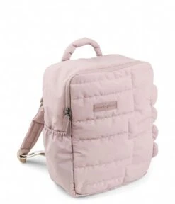 Done By Deer Quilted Kids Backpack Croco Croco Powder
