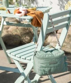 Done By Deer Quilted Insulated Bag Croco Croco Green -Beroemde Bagage Winkel 7133823 5 600