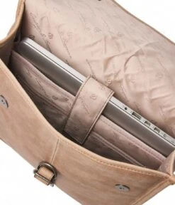 Laptop Backpack 15.6 Inch Tablet Beige -Beroemde Bagage Winkel 729575 be 4 600