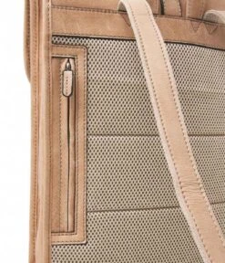 Laptop Backpack 15.6 Inch Tablet Beige -Beroemde Bagage Winkel 729575 be 6 600