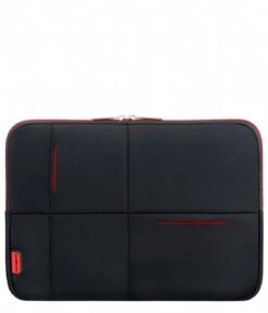 Samsonite Airglow Sleeves Laptop Sleeve New 14.1 Inch Black Red