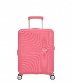 American Tourister Soundbox Spinner 55/20 Tsa Expandable Sun Kissed Coral
