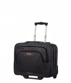 American Tourister At Work Rolling Tote 15.6 Inch Black Orange -Beroemde Bagage Winkel 88533 1070 2 600