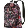Reisenthel Mini Maxi Rucksack Paisley Black -Beroemde Bagage Winkel AP7064 1 600