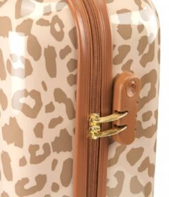 Animal Print Small 55cm Creme Panter -Beroemde Bagage Winkel AnimalPrintSmall Cremepanter 5 600
