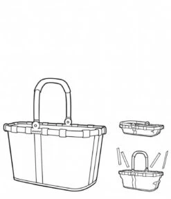 Reisenthel Carrybag Frame Bandana Red -Beroemde Bagage Winkel BK3086 6 600