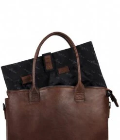 Beryl Laptopbag 15.6 Inch Donkerbruin -Beroemde Bagage Winkel Beryl 354 Bruin5 600