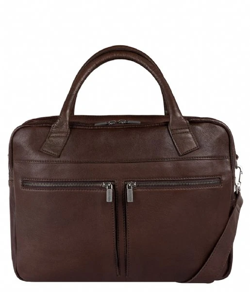 Cowboysbag Laptop Bag Carrington 15.6 Inch Coffee 3 Cowboysbag Laptop Bag Carrington 15.6 Inch Coffee