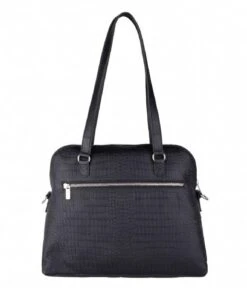 Cowboysbag Bag Winwick Croco Black -Beroemde Bagage Winkel Cowboysbag 3290 bagWinwick crocoblack 4 600
