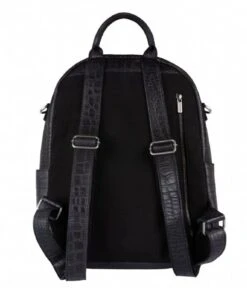 Cowboysbag Diaper Bag Huyton Croco Black -Beroemde Bagage Winkel Cowboysbag 3294 diaperbackpackHuyton crocoblack 4 600