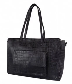 Cowboysbag Diaper Bag Alvanley Croco Black -Beroemde Bagage Winkel Cowboysbag 3295 diaperbagAlvanley crocoblack 3 600