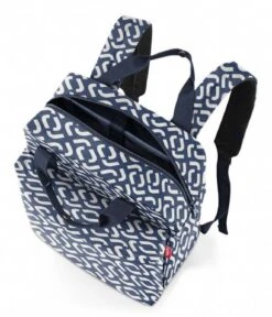 Reisenthel Allday Backpack M Signature Navy -Beroemde Bagage Winkel EJ4073 4 600