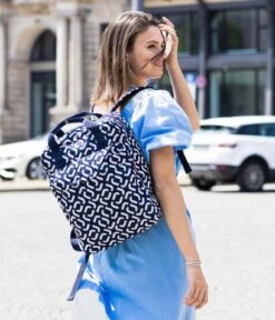 Reisenthel Allday Backpack M Signature Navy -Beroemde Bagage Winkel EJ4073 5 600