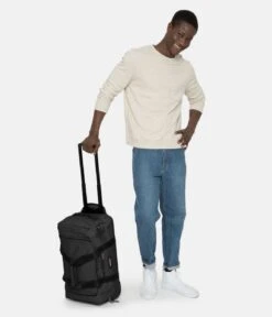 Eastpak Leatherface S Plus Black -Beroemde Bagage Winkel EK00031E 008 2 600