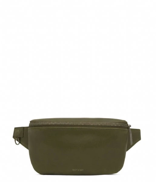 Matt & Nat Vie Vintage Belt Bag Olive 3 Matt & Nat Vie Vintage Belt Bag Olive