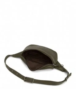 Matt & Nat Vie Vintage Belt Bag Olive -Beroemde Bagage Winkel FW22 Vintage Vie Olive 4 600