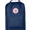 Fjallraven Kanken 15 Inch Laptop Royal Blue -Beroemde Bagage Winkel Fjallraven Bag Kanken 15 Royal Blue Front 600