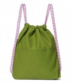 Jersey Gym Bag Dark Green -Beroemde Bagage Winkel Green jersey gymbag 4 600