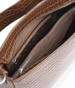 Hvisk Amble Croco Tawny Brown -Beroemde Bagage Winkel H1703 tawny brown 4 600