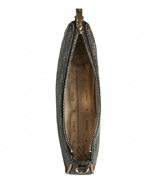 Guess Kasinta Double Zip Pouch Brown/Cognac 5 Guess Kasinta Double Zip Pouch Brown/Cognac - Afbeelding 3