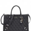 Guess Didi Society Satchel Coal Logo -Beroemde Bagage Winkel HWSG8744060 CLO 1 600