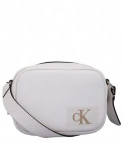 Calvin Klein Sculpted Camera Bag 18 Twill Ivory