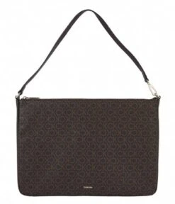 Calvin Klein Ck Must Conv Laptop Pouch Mono Brown Mono