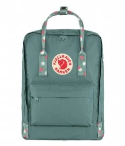 Fjallraven Kanken Frost Green Confetti Pattern