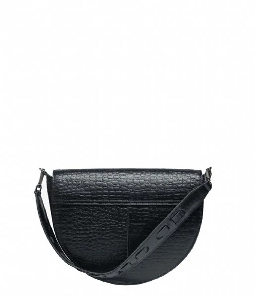 Lima Handbag Croco Black 4 Lima Handbag Croco Black - Afbeelding 2