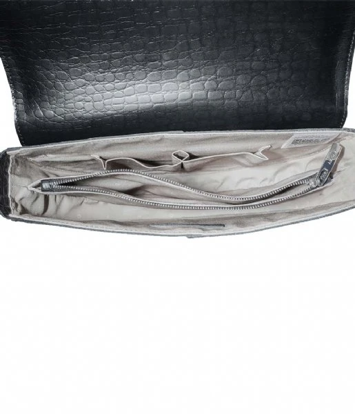 Lima Handbag Croco Black 5 Lima Handbag Croco Black - Afbeelding 3